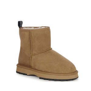 Emu Womens: Emu Womens Sharky Mini Chestnut Black Boot