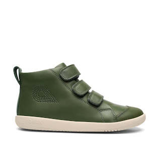 Boots Girls And Boys: Bobux Kids Plus KP Hi Court Forest Green