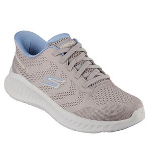 Skechers Womens Slip Ins Go Walk Now Khloe Taupe Blue