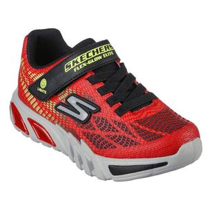 Sneakers Shoes Girls Boys: Skechers Boys Light Ups S Lights Flex Glow Elite Vorlo Red Black