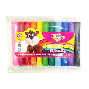 Arts And Crafts: Modelling Clay 200g 12 Colours