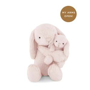 Snuggle Bunnies | Plush Frankie the Hugging Bunny - Blush 30cm