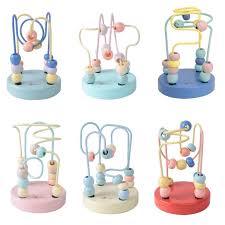 Baby Toddler Giftware: NEW MINI BEAD COASTER | CLASSIC WORLD (PASTEL)