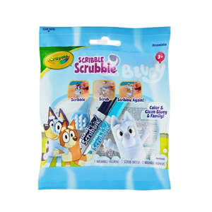 Crayola Scribble Scrubbie Pets Bluey Assorted