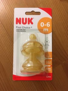 Bottles Feeding Etc: Nuk | First Choice Latex 0-6 months M
