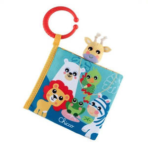 Baby Toddler Books: Chicco Animal Book Stroller Toy