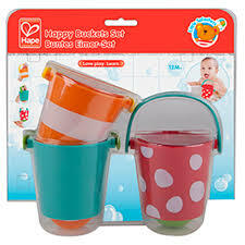 Alex Bath Toys Other Brands: Hape | Happy Buckets Set