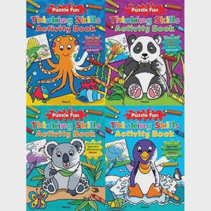 Books: Puzzle Fun Brain Games 4 Titles