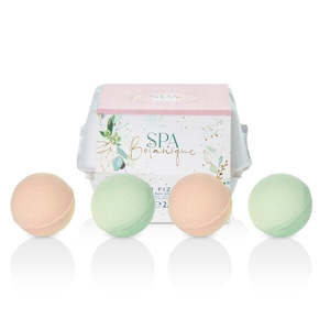 Bath: Spa Botanique Bath Fizzer Gift Set 4 x 50g Bath Fizzers