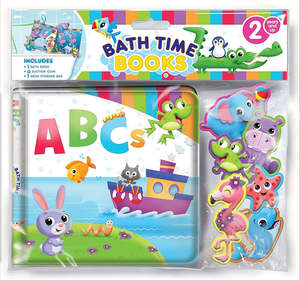 Bath: Disney Babies: Bath Time Books: with Suction Cups and Mesh Bag