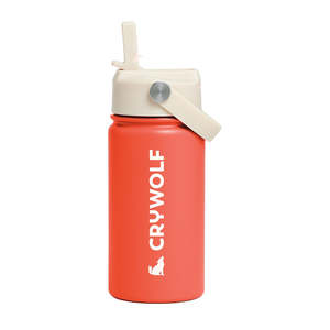School And Kindergarten: Crywolf | Drink Bottle 400ml- Lucky Red