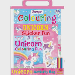 Colouring: Bumper Bag Unicorn Activity