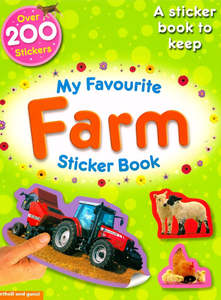 Baby Toddler Books: My favourite Farm Sticker Book