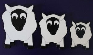Products: 3 Sheep Puzzle - Kidz Jigz