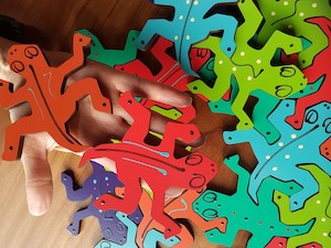 Products: Lizard Puzzle - Kidz Jigz