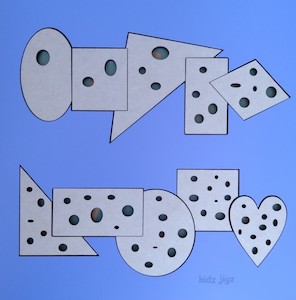 1-10 Shapes - Kidz Jigz