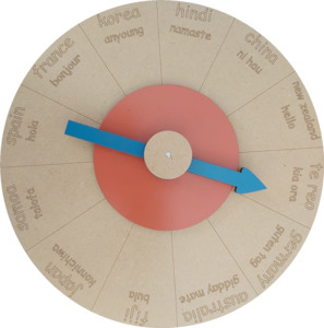 Language Spinning Wheel - Kidz Jigz