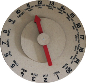 Numbers Spinning Wheel 1 to 20 Te Reo - Kidz Jigz