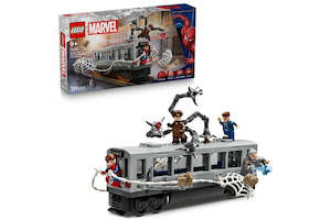Ages 8 99 Years: LEGO Spiderman vs Doc Ock Subway Train Scene 76321