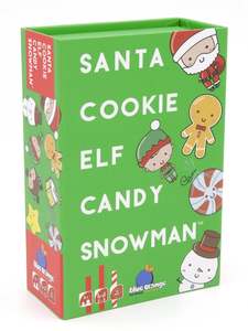 Christmas: Card Game Santa Cookie Elf Candy Snowman
