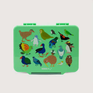 Ages 4 7 Years Old: NZ Birds Bento Lunch Box - Moana Rd