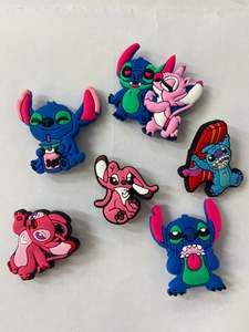 Toddler 1 3 Year Old: Stitch shoe Charms 6 pieces
