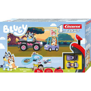 Carrera First Bluey Slot Car Set