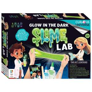 Ages 8 99 Years: Glow in the Dark Slime Lab