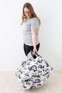 Multi-use Baby Capsule Car sheet Cover Baby Panda