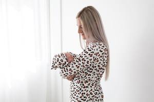 Catamount Robe & Matching Swaddle Set