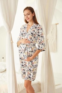 Robe & Matching Swaddle Set Blossom