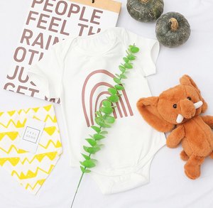 Cotton Bodysuit - Rainbow