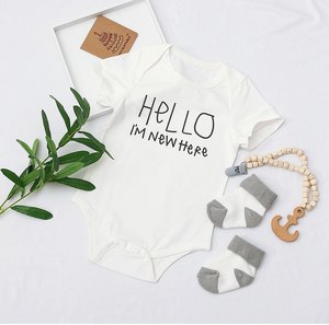 New Collection: Cotton Bodysuit - Hello