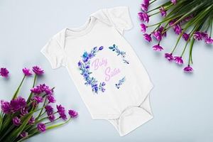 Bodysuit: New Baby Announcement Bodysuit