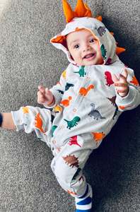 Baby Boys Clothes: Kids Dinosaur Onesie