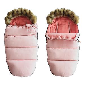 Baby Girls Clothes: Footmuff / stroller sleeping bag – Pink