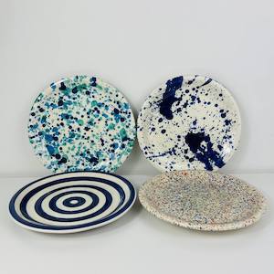 Dinnerware Ceramics: Side Plates (Set of 4) - Mixed Pack