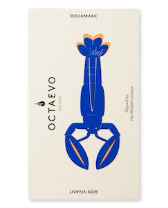 Gifts Decor: Lobster Bookmark - Blue