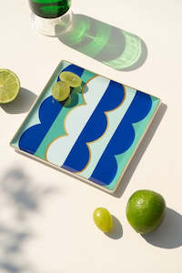 Gifts Decor: Trinket Tray - Riviera Wave