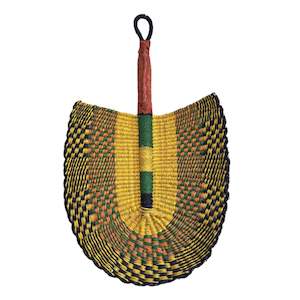 Woven Fans Wall Art: Woven Fan - Bananarama