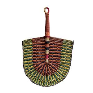 Woven Fans Wall Art: Woven Fan - Delta