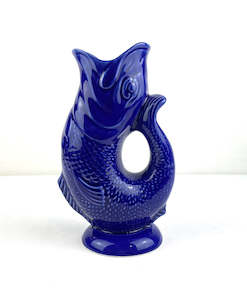 Fish Gluggle Jug - Blue