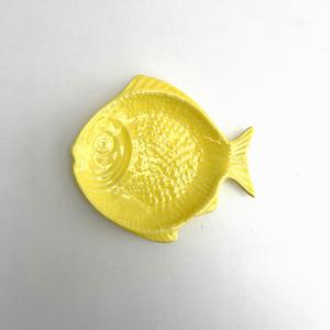 Pottery Ceramics: Fish Dish - Lemon