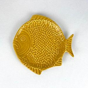 Serveware: Medium Fish Dish - Yellow Ochre
