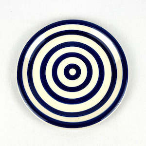 Side Plate - Navy Stripe