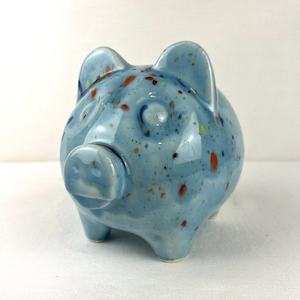 Piggy Bank - Ceramic - Light Blue