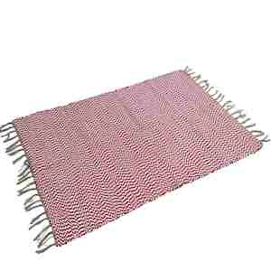 Rug - Medium - Red & White Confetti