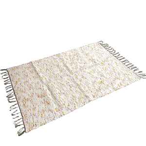 Rug - Medium - Orange, Yellow & White Confetti