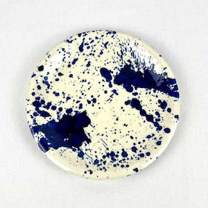 Side Plate - Blue Splash