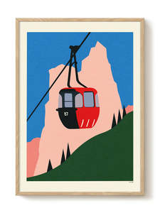 Prints Wall Art: Art Print - A2 - Rosi Feist - Allgäu Alps
